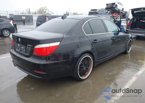 2008 BMW 550I z USA, uszkodzony, nr VIN WBANW53528CT54053